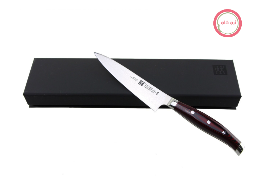چاقوی آشپزخانه حرفه ای کامپکت ۱۳ سانت زولینگ آلمان Zwilling Twin Cermax